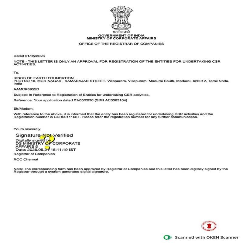 CSR registration